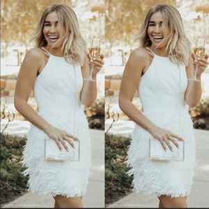 Anthropologie BHLDN fringe dress